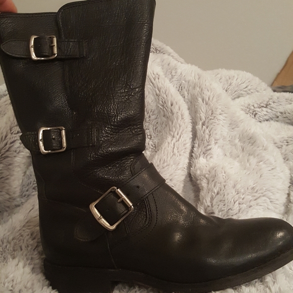 Frye Shoes - Frye moto  boots